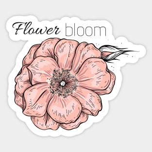 Flower bloom Sticker